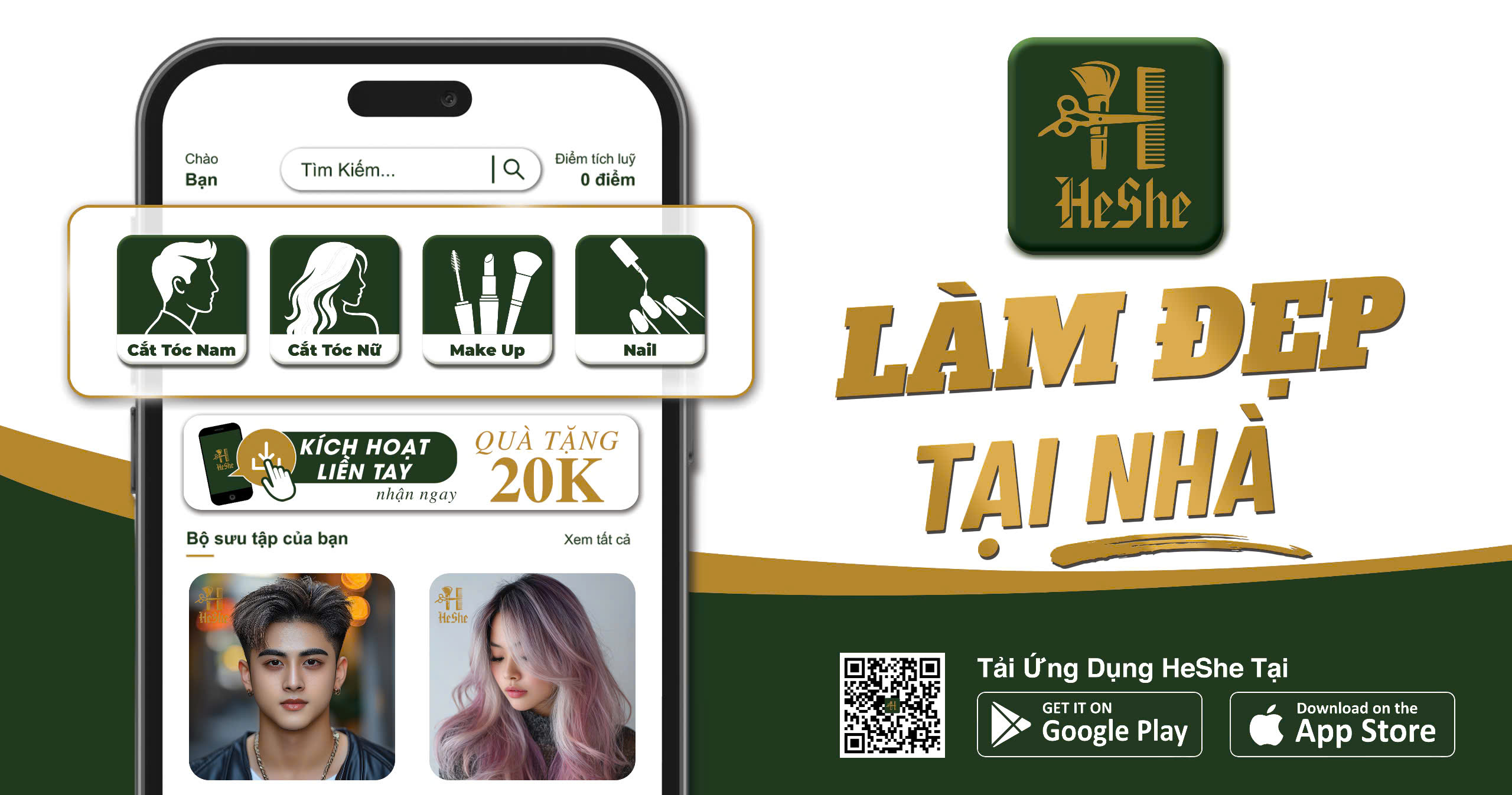 Làm đep tại nhà